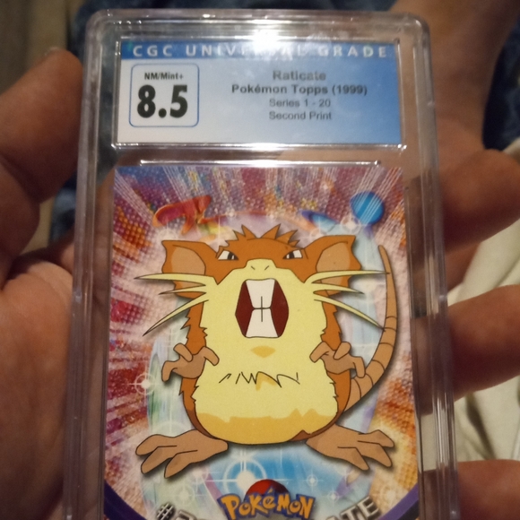 Vintage rare 1999 TOPPS RATICATE CGC SLAB - Picture 3 of 7